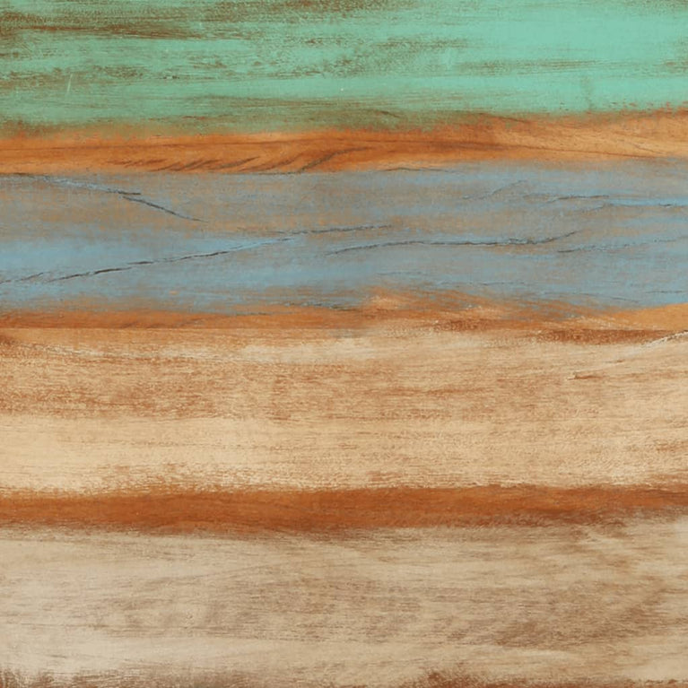 Salontafel Ø52x30 cm massief gerecycled hout MeubelReus