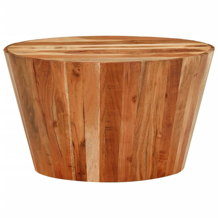 Salontafel Ø52x30 cm massief acaciahout MeubelReus