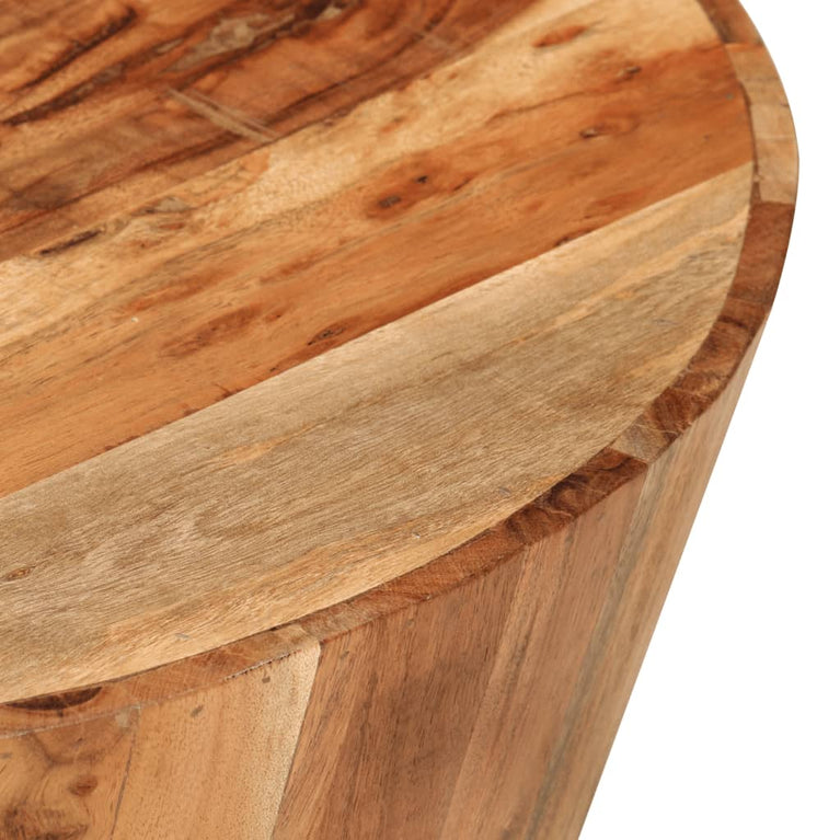 Salontafel Ø52x30 cm massief acaciahout MeubelReus