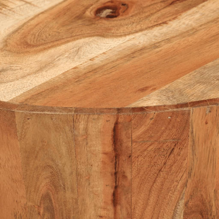 Salontafel Ø52x30 cm massief acaciahout MeubelReus