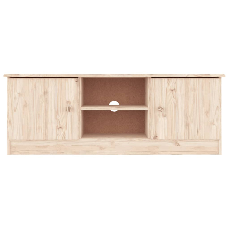 TV-meubel ALTA 112x35x41 cm massief grenenhout MeubelReus