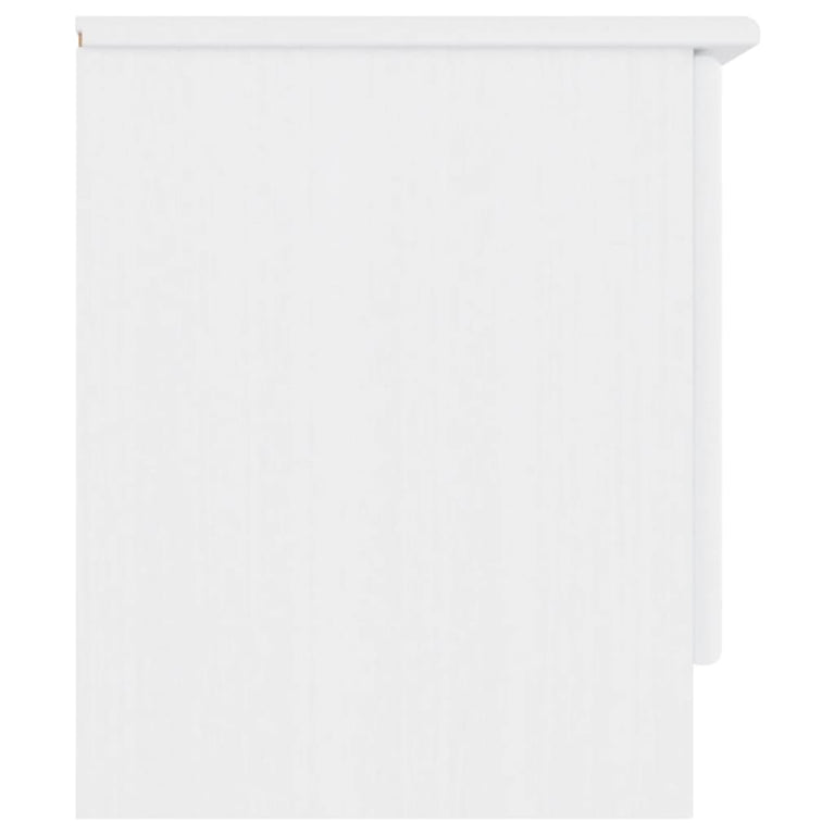 TV-meubel ALTA 112x35x41 cm massief grenenhout wit MeubelReus