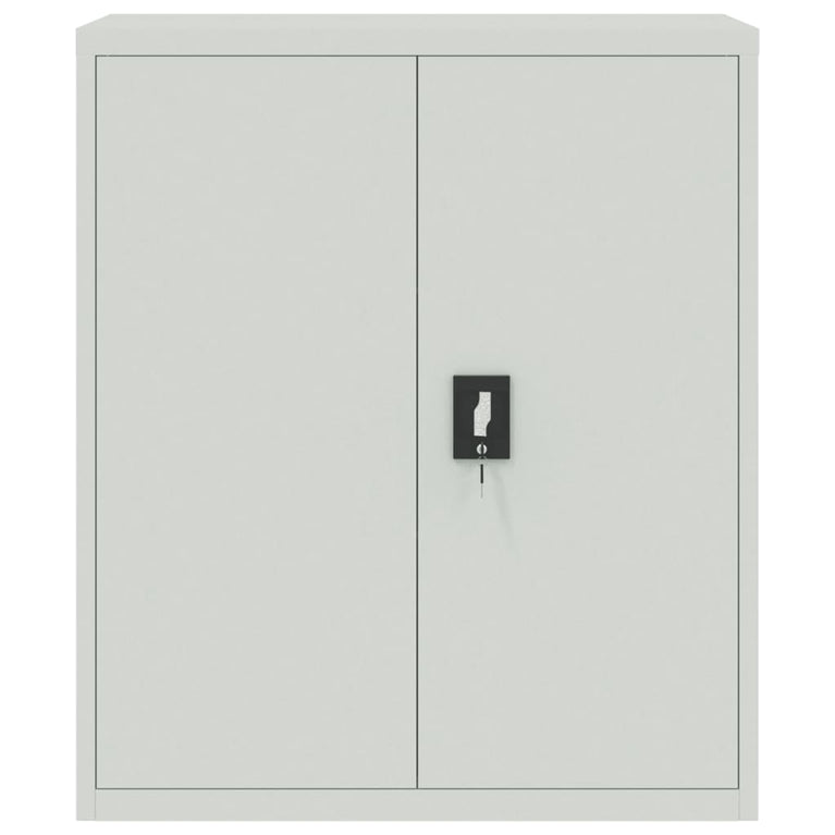 Archiefkast 90x40x105 cm staal lichtgrijs MeubelReus
