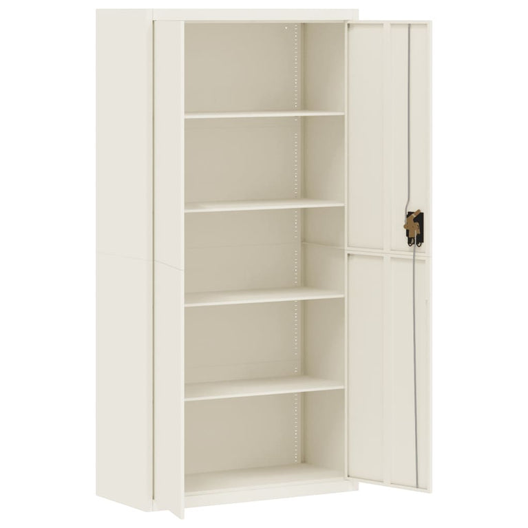Archiefkast 90x40x180 cm staal wit MeubelReus