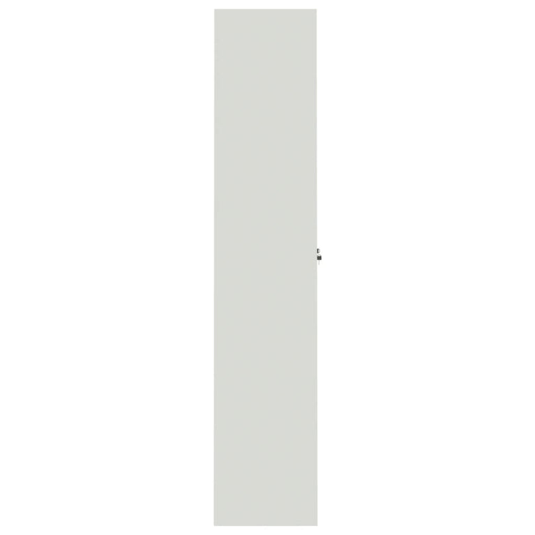 Archiefkast 105x40x180 cm staal lichtgrijs MeubelReus