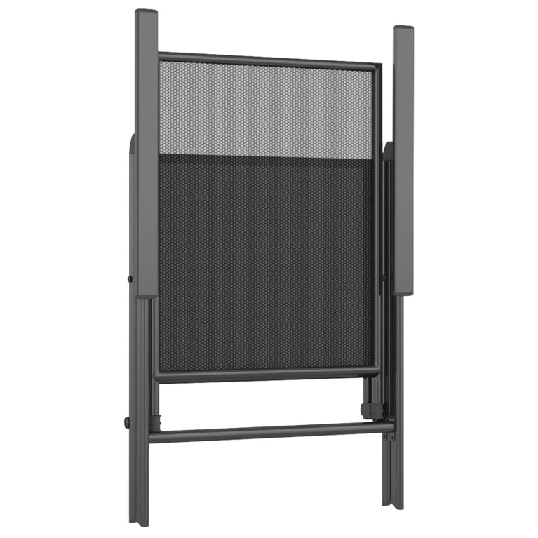 7-delige Tuinset staal antracietkleurig MeubelReus