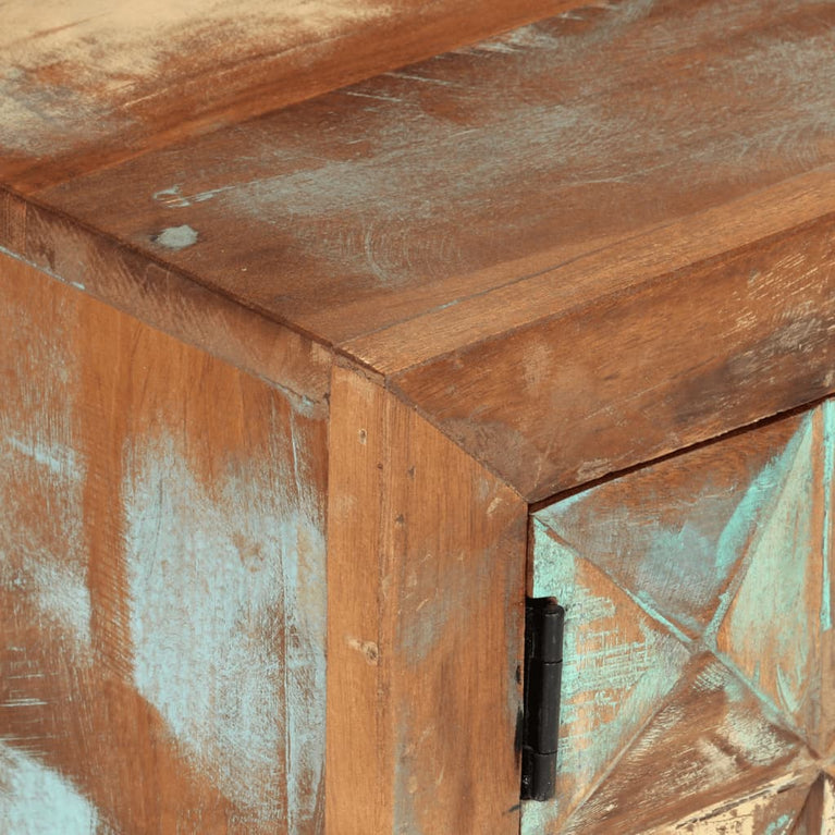 Tv-meubel 112x30x45 cm massief gerecycled hout MeubelReus