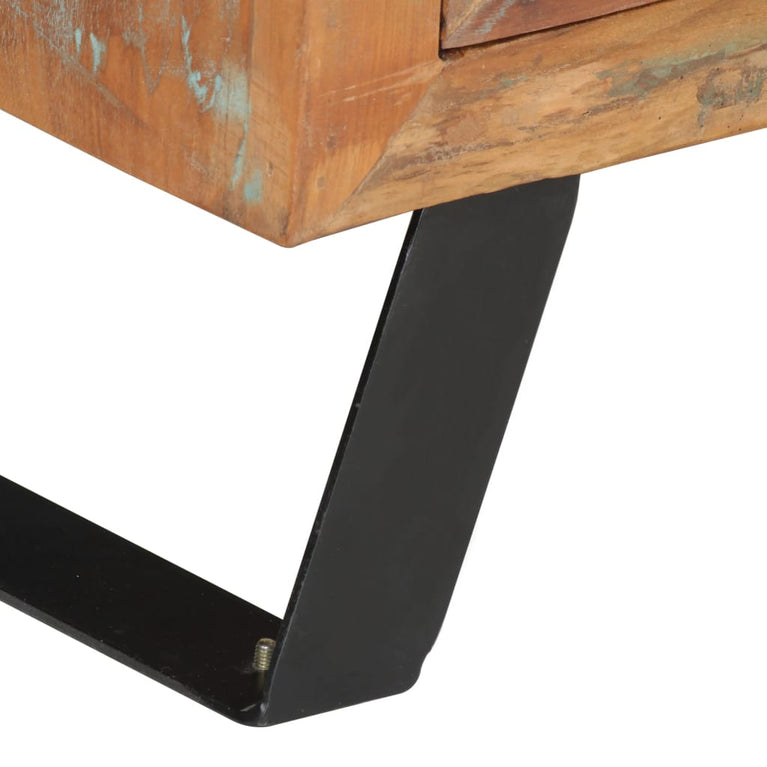 Tv-meubel 112x30x45 cm massief gerecycled hout MeubelReus