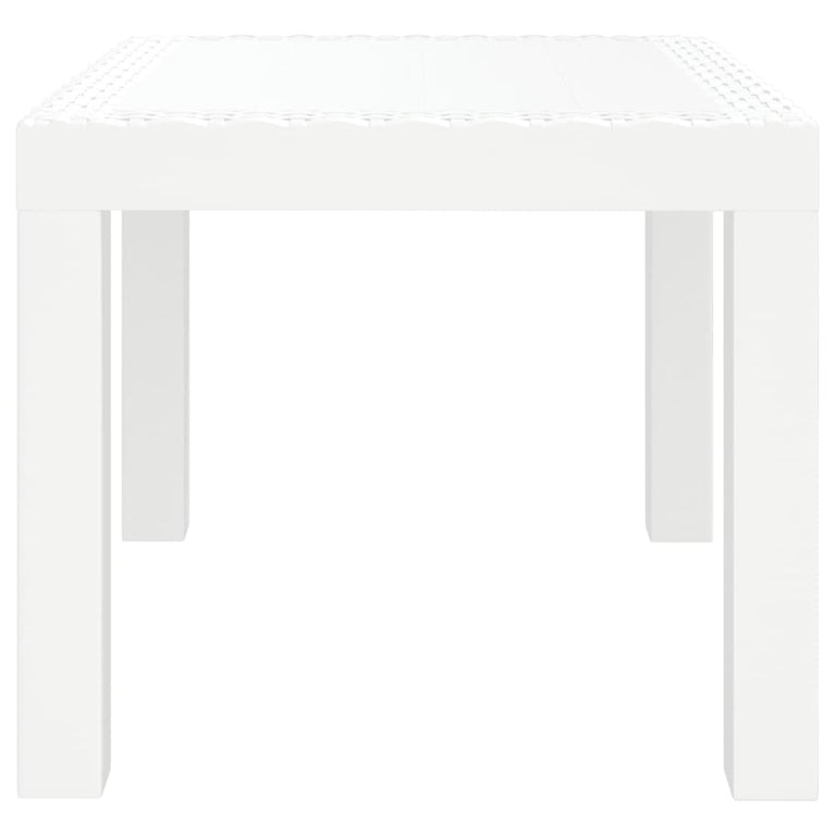 Tuintafel 59x47x40 cm PP wit MeubelReus