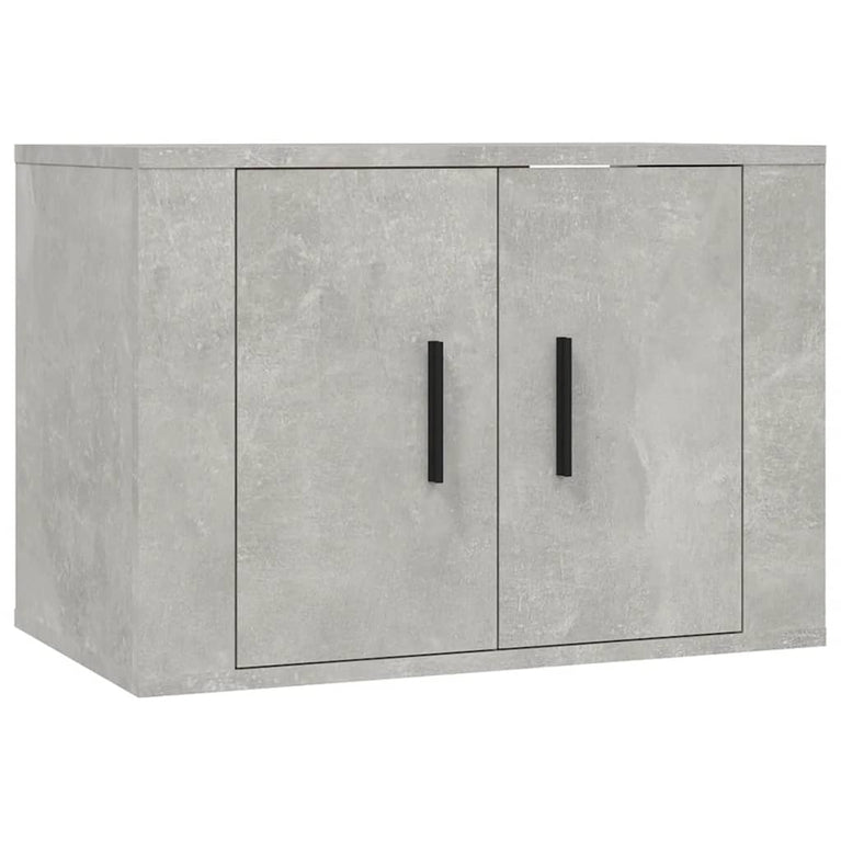 Tv-wandmeubels 2 st 57x34,5x40 cm betongrijs MeubelReus