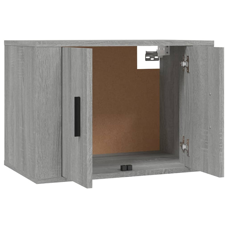 Tv-wandmeubels 2 st 57x34,5x40 cm grijs sonoma eikenkleurig MeubelReus