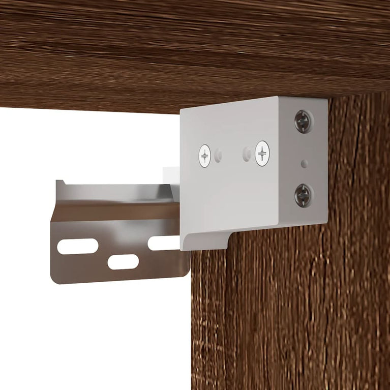 Tv-wandmeubels 2 st 57x34,5x40 cm bruin eikenkleur MeubelReus