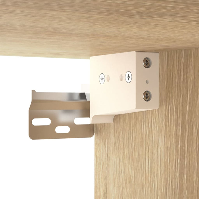 Tv-wandmeubels 2 st 80x34,5x40 cm sonoma eikenkleurig MeubelReus