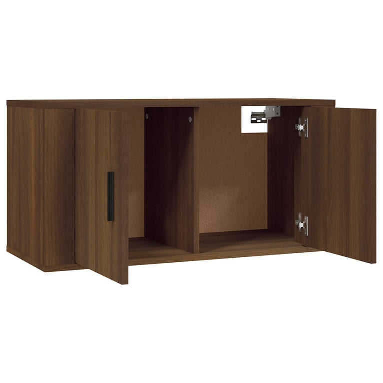 Tv-wandmeubels 3 st 80x34,5x40 cm bruin eikenkleur MeubelReus