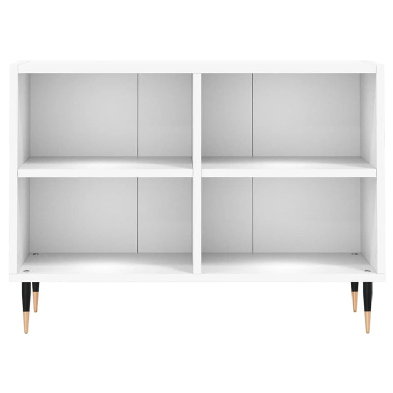 Tv-meubel 69,5x30x50 cm bewerkt hout wit MeubelReus