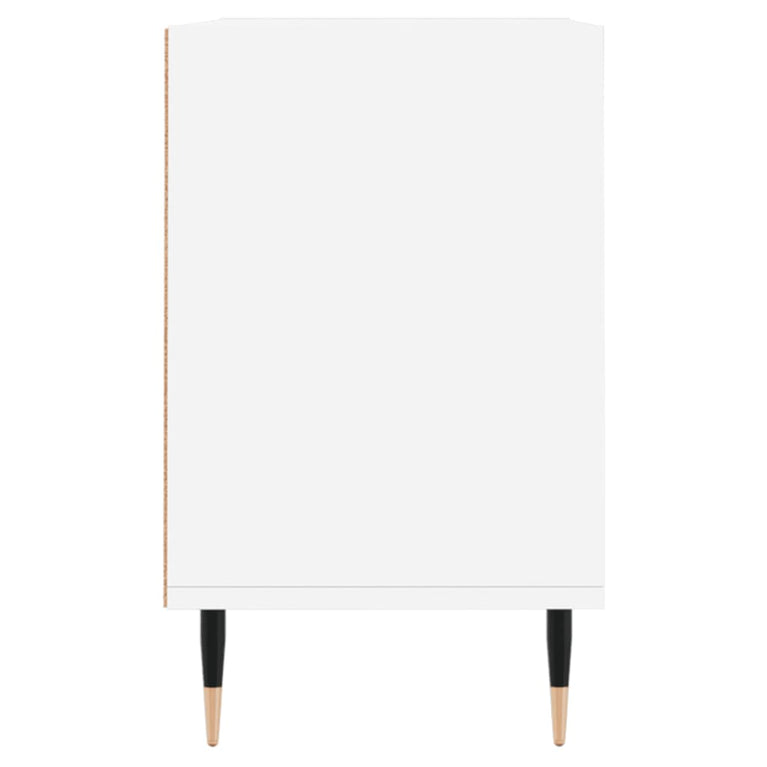 Tv-meubel 69,5x30x50 cm bewerkt hout wit MeubelReus
