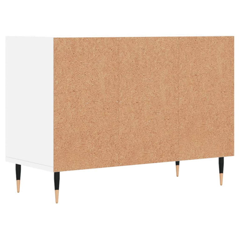 Tv-meubel 69,5x30x50 cm bewerkt hout wit MeubelReus