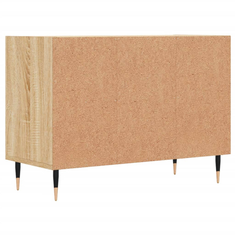 Tv-meubel 69,5x30x50 cm bewerkt hout sonoma eikenkleurig MeubelReus