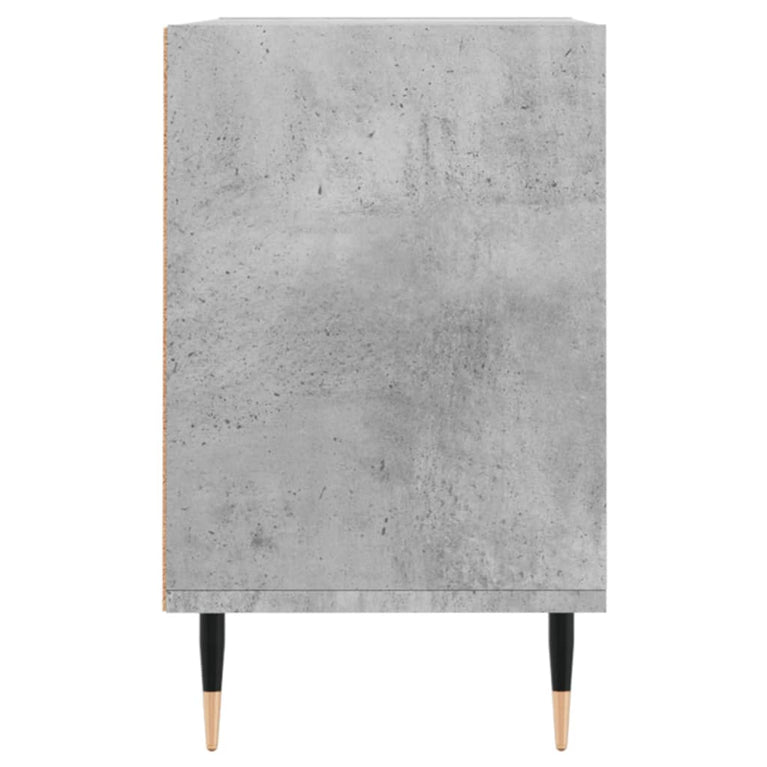 Tv-meubel 69,5x30x50 cm bewerkt hout betongrijs MeubelReus
