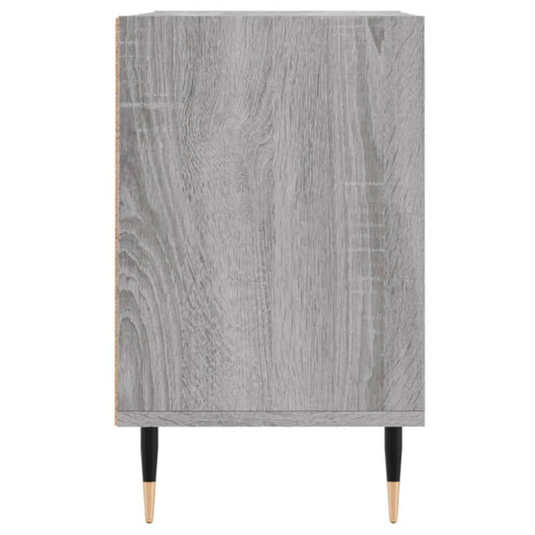 Tv-meubel 69,5x30x50 cm bewerkt hout grijs sonoma eikenkleurig MeubelReus