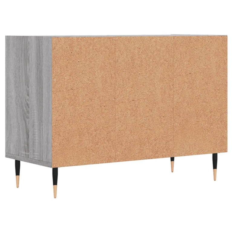 Tv-meubel 69,5x30x50 cm bewerkt hout grijs sonoma eikenkleurig MeubelReus