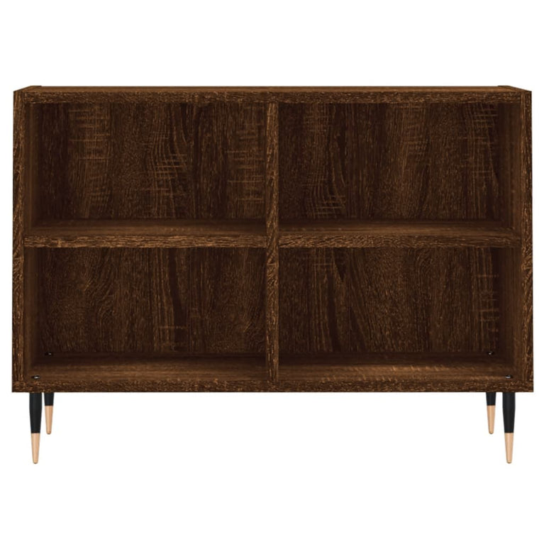 Tv-meubel 69,5x30x50 cm bewerkt hout bruin eikenkleur MeubelReus