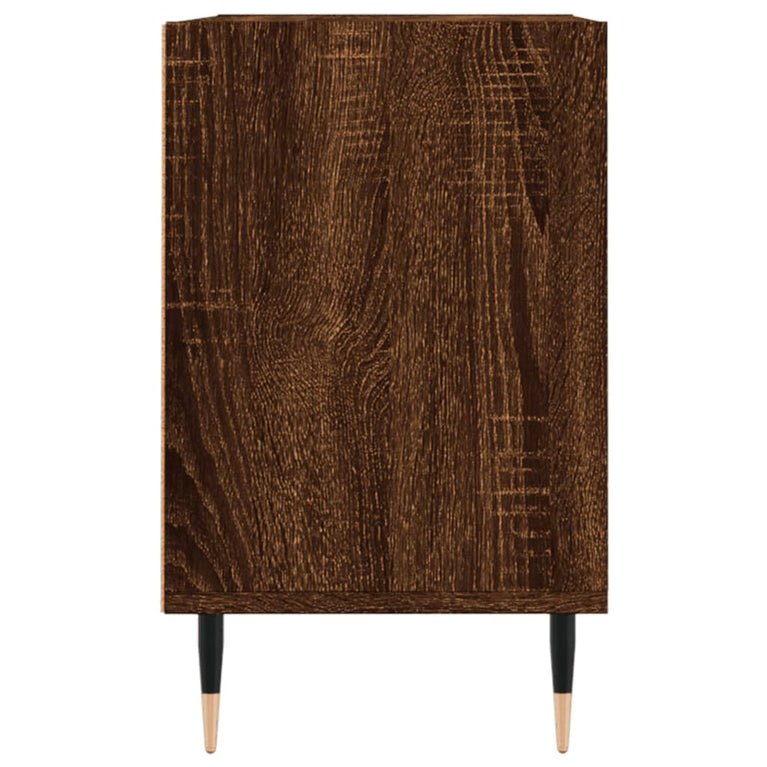 Tv-meubel 69,5x30x50 cm bewerkt hout bruin eikenkleur MeubelReus