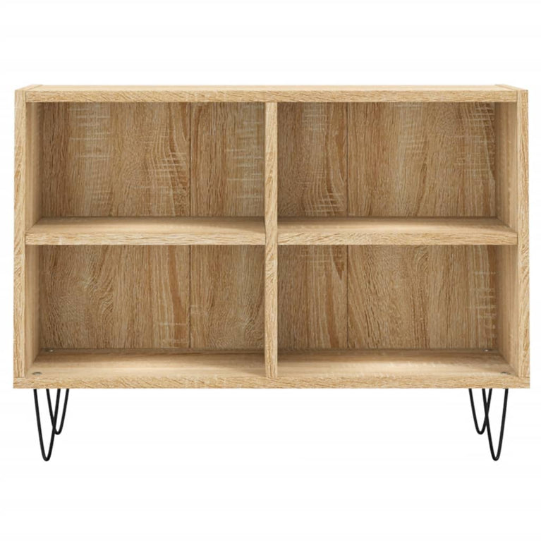 Tv-meubel 69,5x30x50 cm bewerkt hout sonoma eikenkleurig MeubelReus