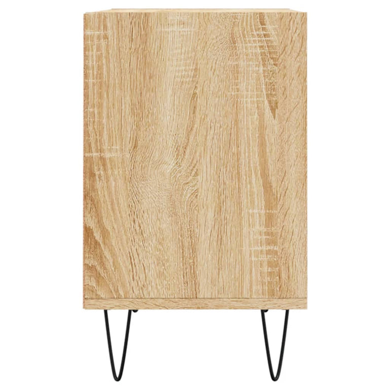 Tv-meubel 69,5x30x50 cm bewerkt hout sonoma eikenkleurig MeubelReus