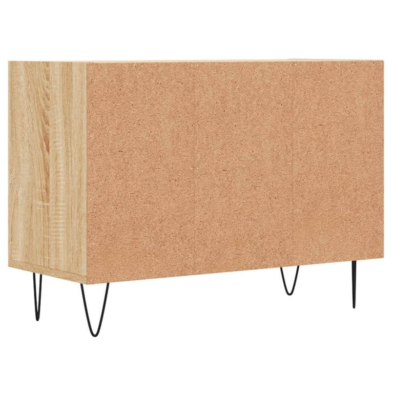 Tv-meubel 69,5x30x50 cm bewerkt hout sonoma eikenkleurig MeubelReus