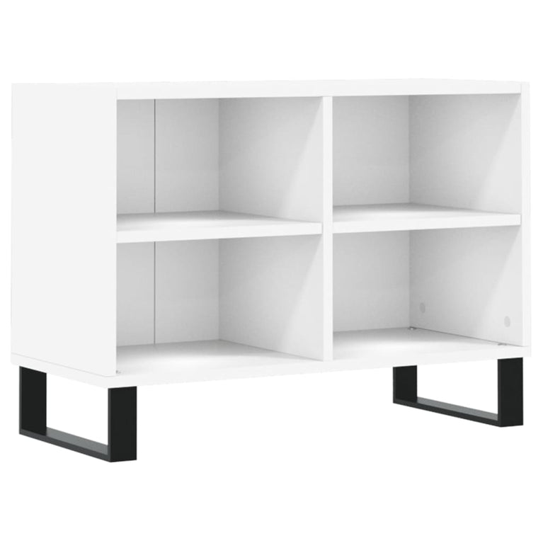 Tv-meubel 69,5x30x50 cm bewerkt hout wit MeubelReus