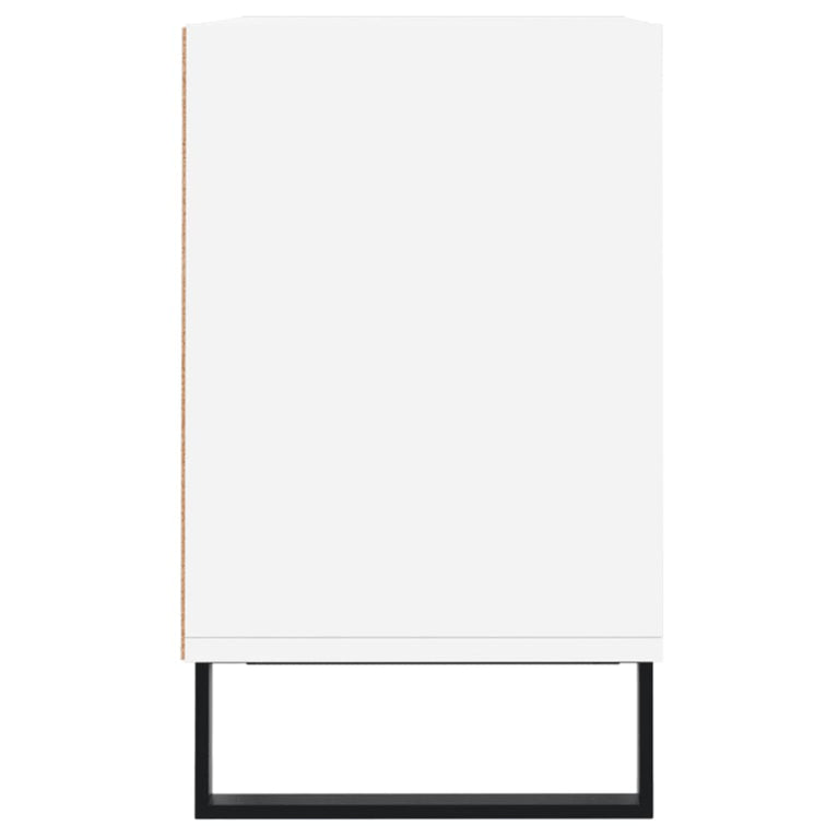 Tv-meubel 69,5x30x50 cm bewerkt hout wit MeubelReus