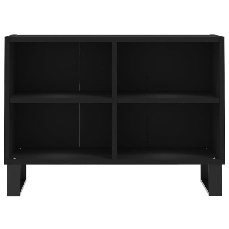 Tv-meubel 69,5x30x50 cm bewerkt hout zwart MeubelReus