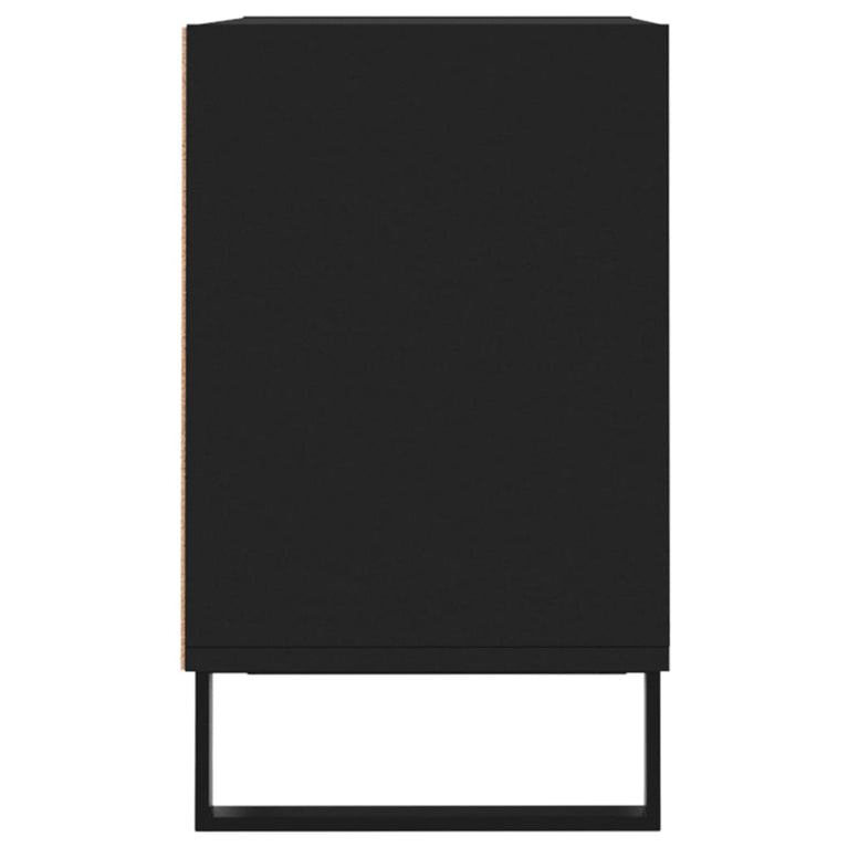 Tv-meubel 69,5x30x50 cm bewerkt hout zwart MeubelReus