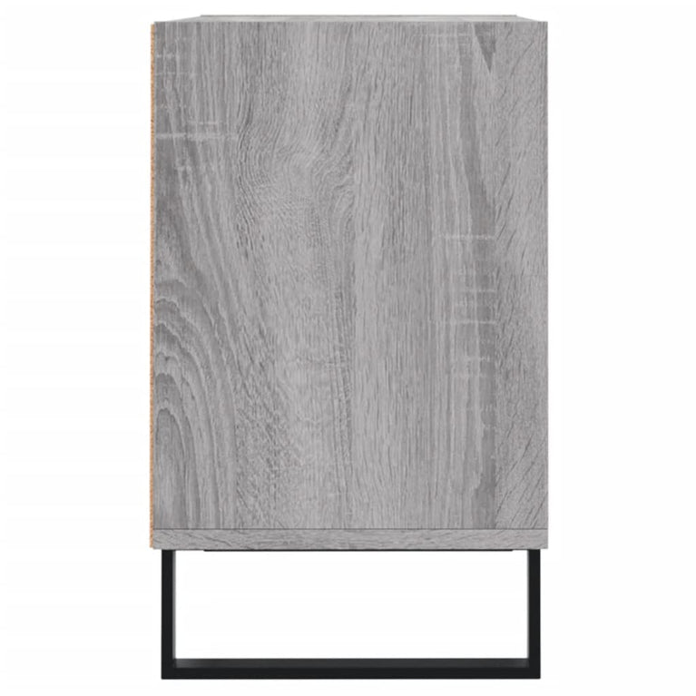 Tv-meubel 69,5x30x50 cm bewerkt hout grijs sonoma eikenkleurig MeubelReus