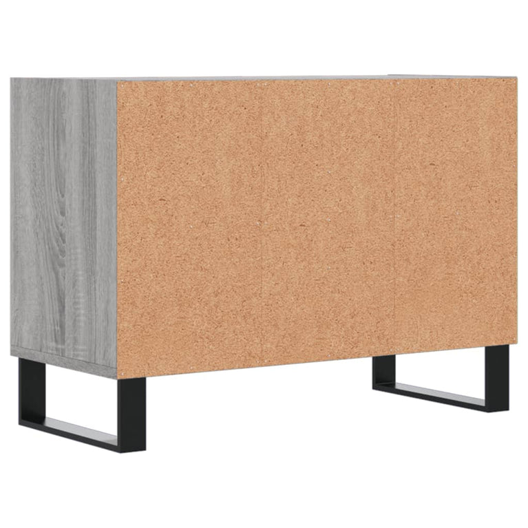 Tv-meubel 69,5x30x50 cm bewerkt hout grijs sonoma eikenkleurig MeubelReus