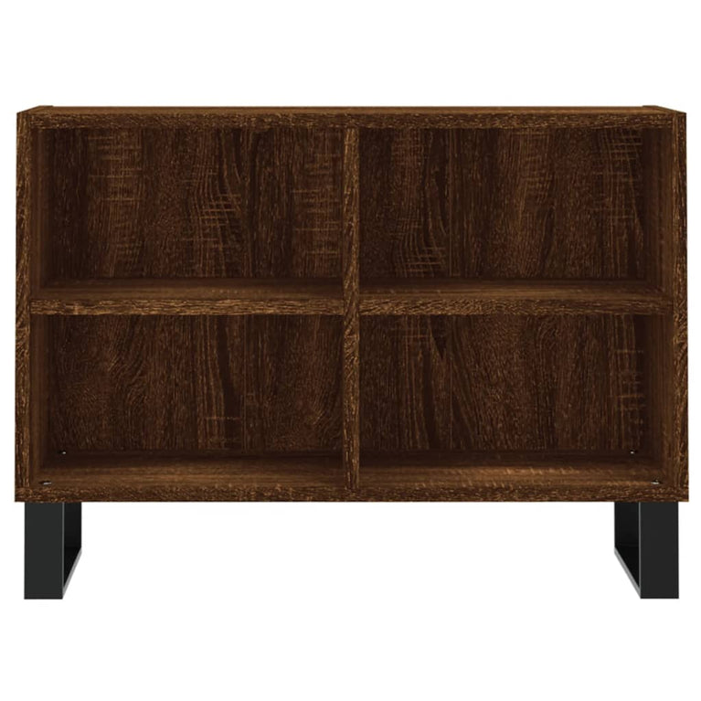 Tv-meubel 69,5x30x50 cm bewerkt hout bruin eikenkleur MeubelReus
