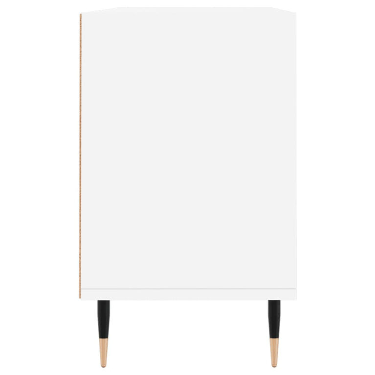 Tv-meubel 103,5x30x50 cm bewerkt hout wit MeubelReus