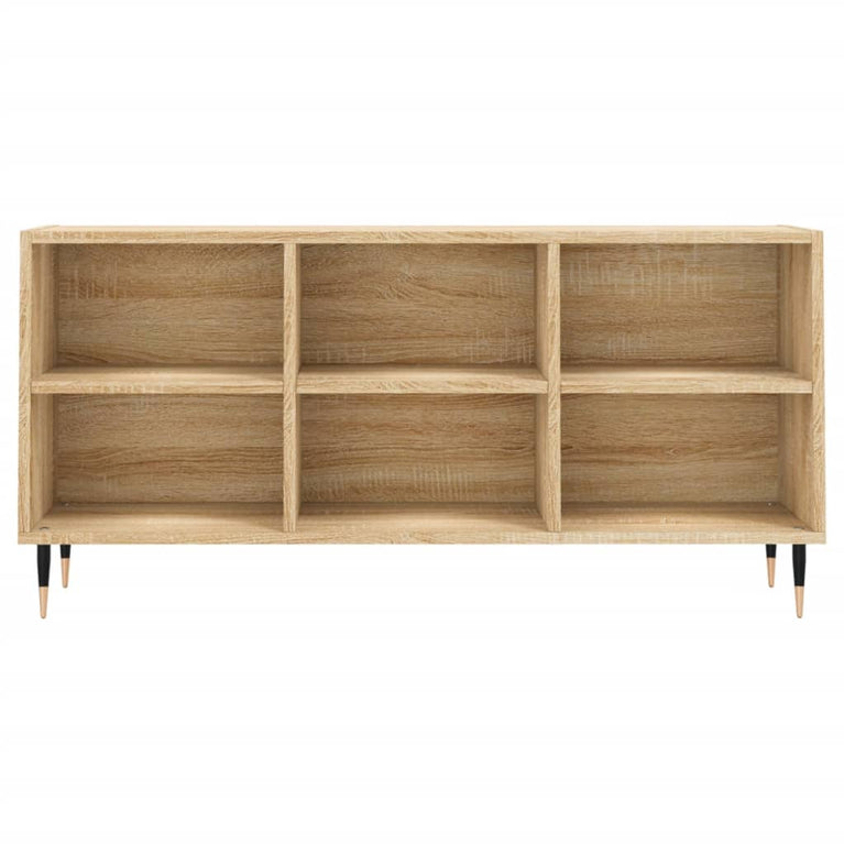 Tv-meubel 103,5x30x50 cm bewerkt hout sonoma eikenkleurig MeubelReus