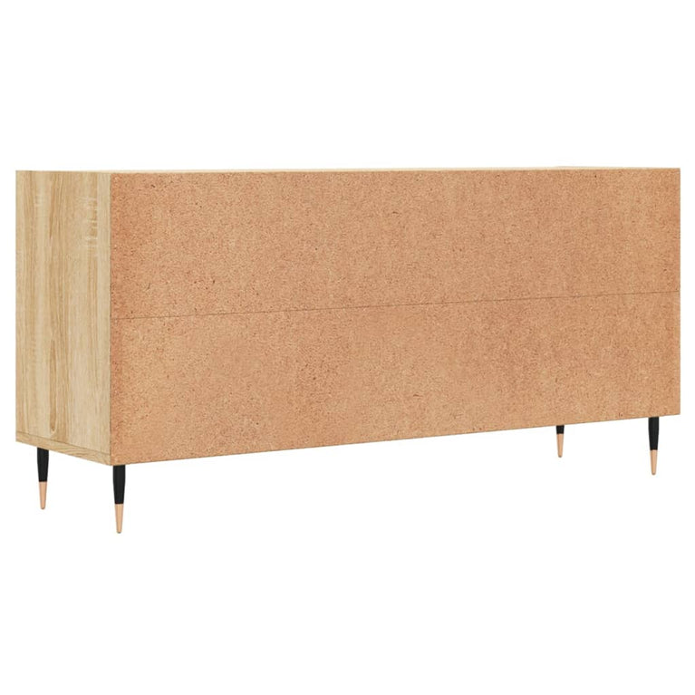 Tv-meubel 103,5x30x50 cm bewerkt hout sonoma eikenkleurig MeubelReus