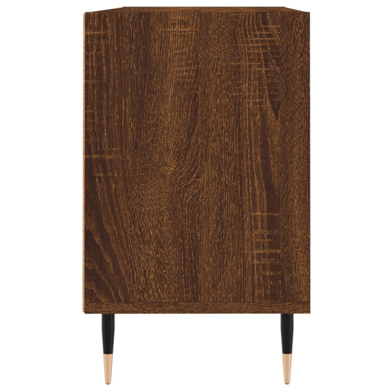 Tv-meubel 103,5x30x50 cm bewerkt hout bruin eikenkleur MeubelReus