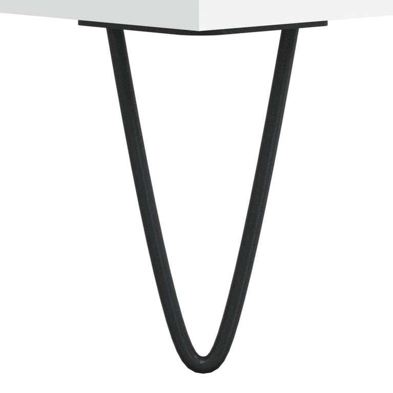 Tv-meubel 103,5x30x50 cm bewerkt hout wit MeubelReus