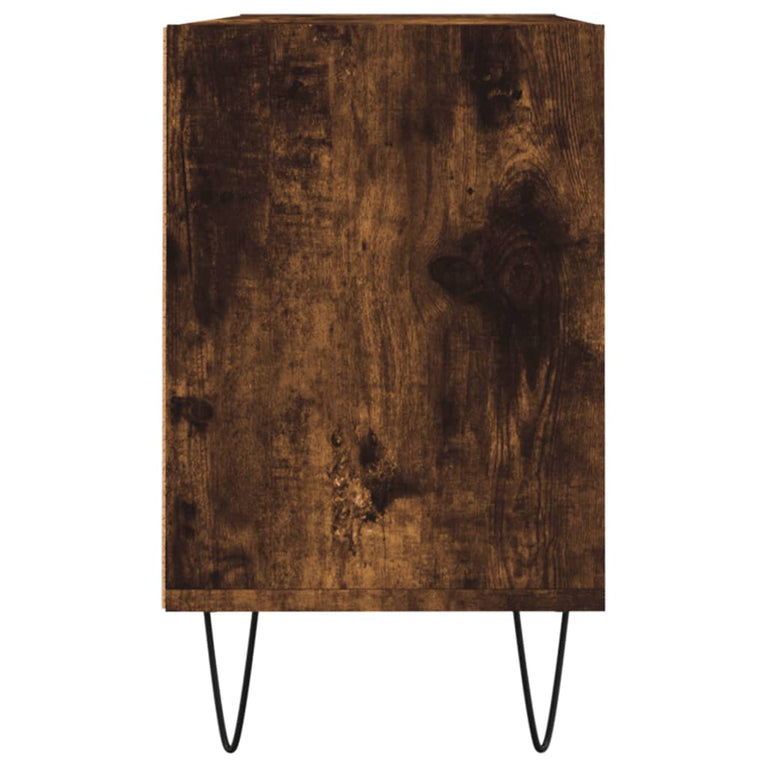 Tv-meubel 103,5x30x50 cm bewerkt hout gerookt eikenkleurig MeubelReus