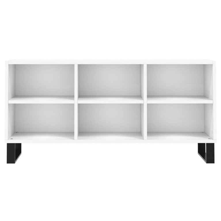 Tv-meubel 103,5x30x50 cm bewerkt hout wit MeubelReus