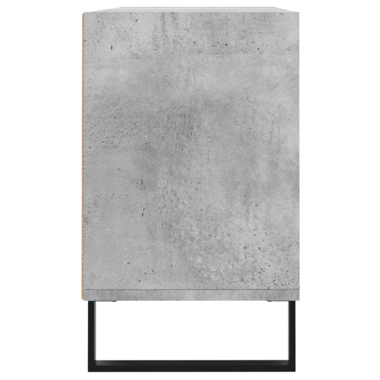Tv-meubel 103,5x30x50 cm bewerkt hout betongrijs MeubelReus