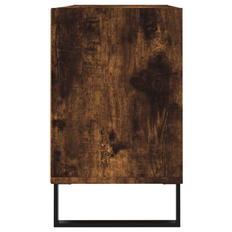 Tv-meubel 103,5x30x50 cm bewerkt hout gerookt eikenkleurig MeubelReus