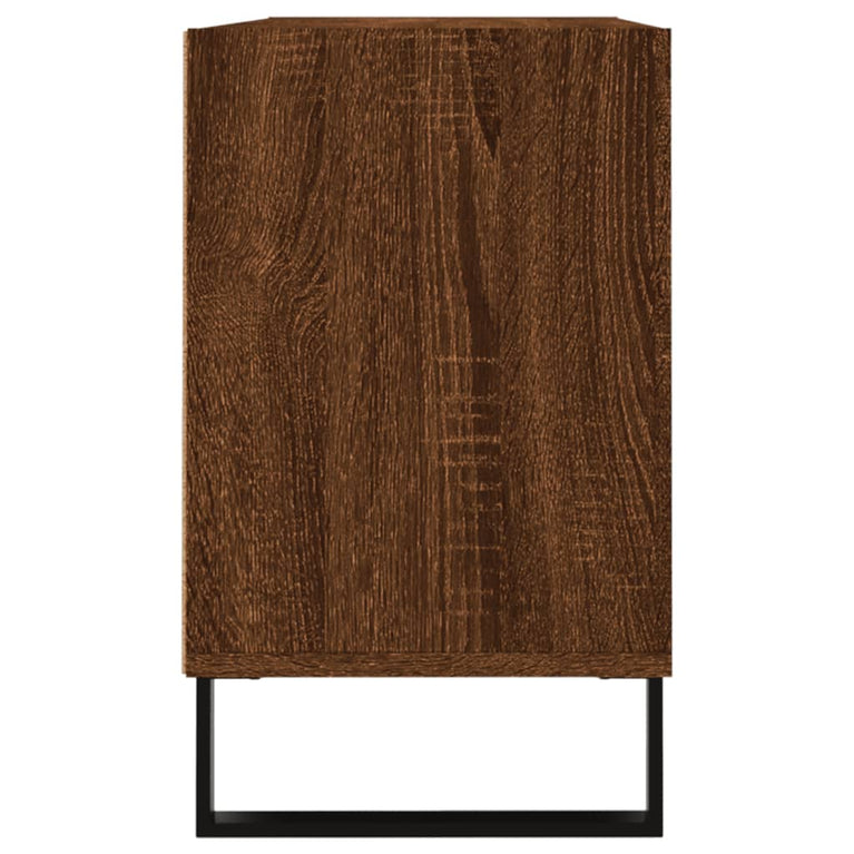 Tv-meubel 103,5x30x50 cm bewerkt hout bruin eikenkleur MeubelReus