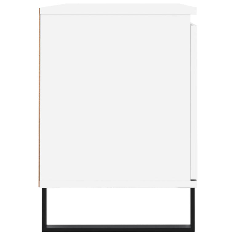 Tv-meubel 104x35x50 cm bewerkt hout wit MeubelReus