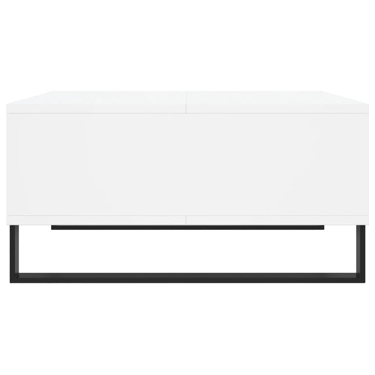 Salontafel 60x60x30 cm bewerkt hout wit MeubelReus