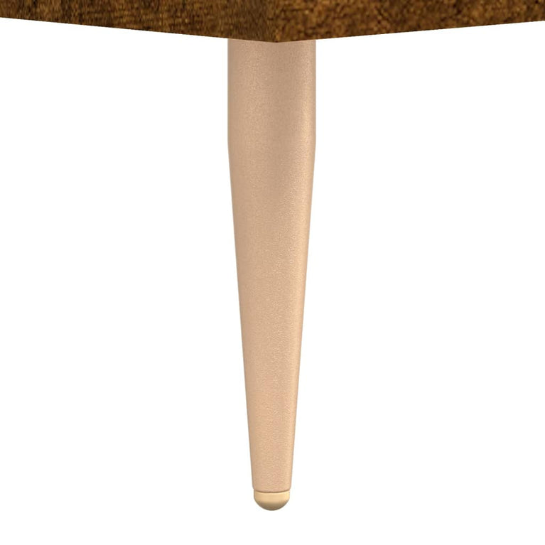 Nachtkastjes 2 st 40x35x47,5 cm bewerkt hout gerookt eikenkleur MeubelReus